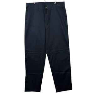 Timber Creek Navy Blue Flat Front Men's Trousers Khakis Chinos Size 34x34